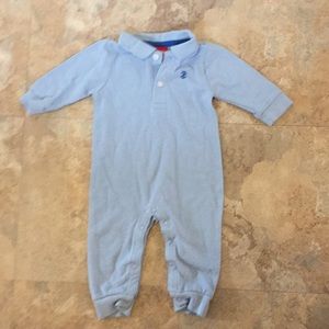 Izod 3-6m polo onesie